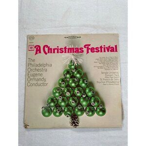A Christmas Festival LP The Philadelphia Orchestra Eugene Ormandy Columbia Vinyl